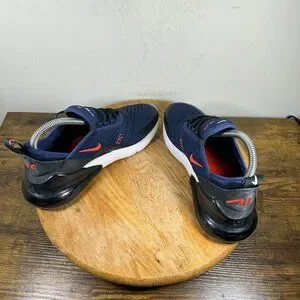 Nike Flyknit Athletic Shoes Air Max 27 Racer Blue Nike Air Max 270